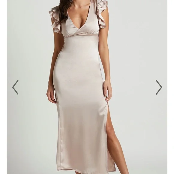 alyssa midi dress RESTOCK! Alyssa Midi Mesh Floral Dress